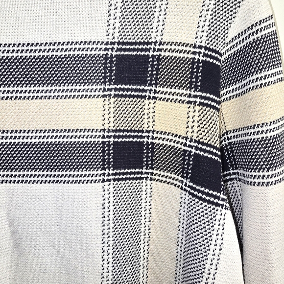 Ann Taylor Plaid Checker Sweater Size L - Picture 3 of 4